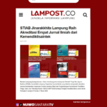 Komitmen STIAB Jinarakkhita Lampung dalam memajukan ilmu pengetahuan kembali mendapat apresiasi